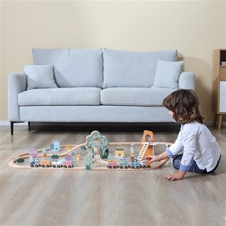 Train set 90 pieces
